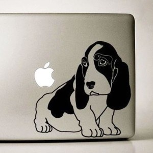Basset Hound Large Decal