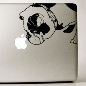 English Bulldog Large Decal