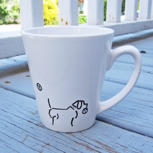 Fetch Handpainted 12oz. Mug