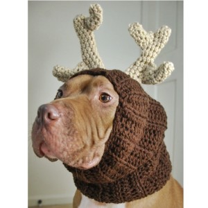 Reindeer Dog Snood - Medium