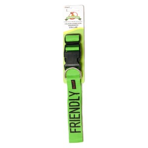 Friendly Buckle Dog Collar - Small-Med 