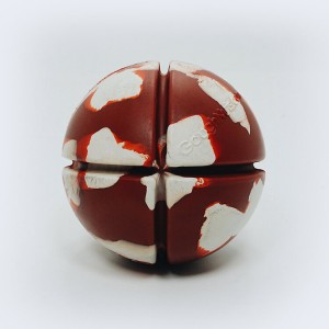 Goughnuts Interactive Red Ball Dog Toy