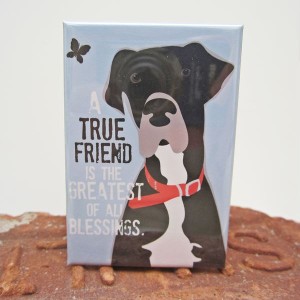Great Dane True Friend Dog Magnet