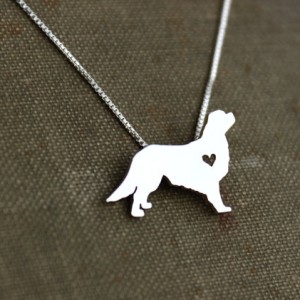 King Charles Cavalier Itty Bitty Sterling Silver Necklace