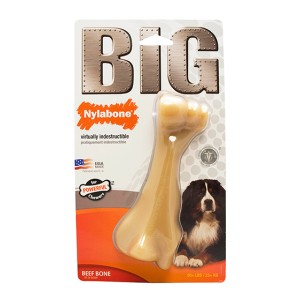 Nylabone Power Chew Jumbo Bone Chicken Flavor Dog Chew Toy, XXL