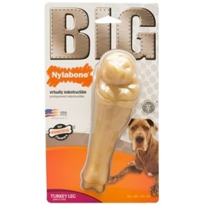 Nylabone Power Chew Jumbo Drumstick Chicken Flavor Dog Chew Toy, XXL