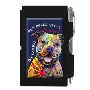 Beware Dean Russo Slim Notepad and Pen
