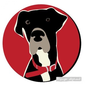 Great Dane Mouse Pad