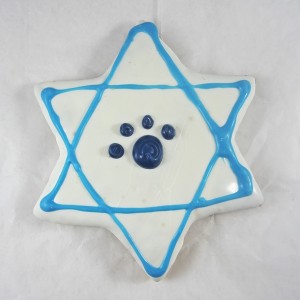 Large Star of David Dog Treat
